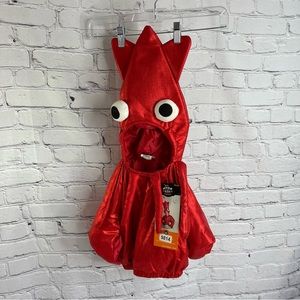 Hyde & Eek Red Squid Halloween Costume Infant Pullover Sz 0-6 Months Toddler New